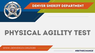 Denver Sheriff Department Physical Agility Test