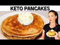 Keto Pancakes - large and fluffy, 2g net carbs