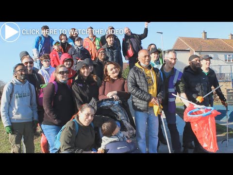 Roding Rubbish's January clean up event