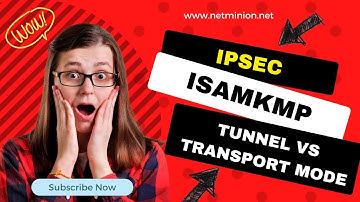 IPsec VPN Introduction | Understanding AH vs ESP and ISKAKMP vs IPSec | Tunnel Vs Transport Mode - 2