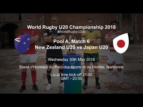 Live: World Rugby U20 Championship - New Zealand U20 v Japan U20 Live: World Rugby U20 Championship - New Zealand U20 v Japan U20