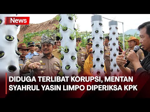 KPK Periksa Syahrul Yasin Limpo Terkait Dugaan Korupsi di Kementerian Pertanian