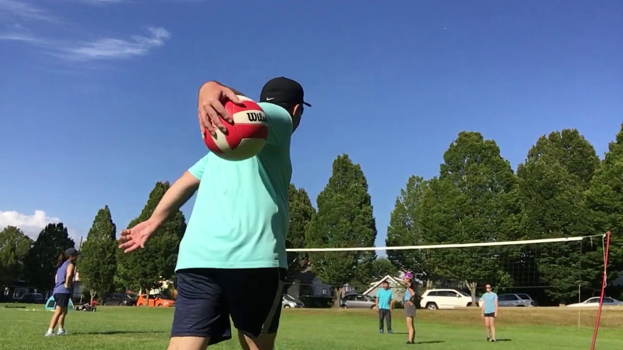 playing volleyball in Burnaby (part 8) YouTube