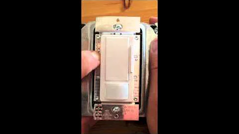 How to Change Settings on Lutron Maestro 0 to 10 volt Dimmer Motion Sensor