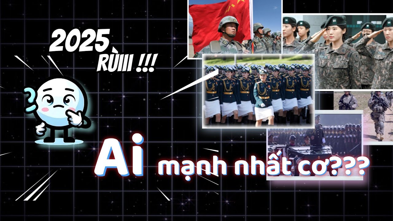 🔥 Top 6 Quân Đội Mạnh Nhất Thế Giới! QNDVN đứng ở đâu? 💥