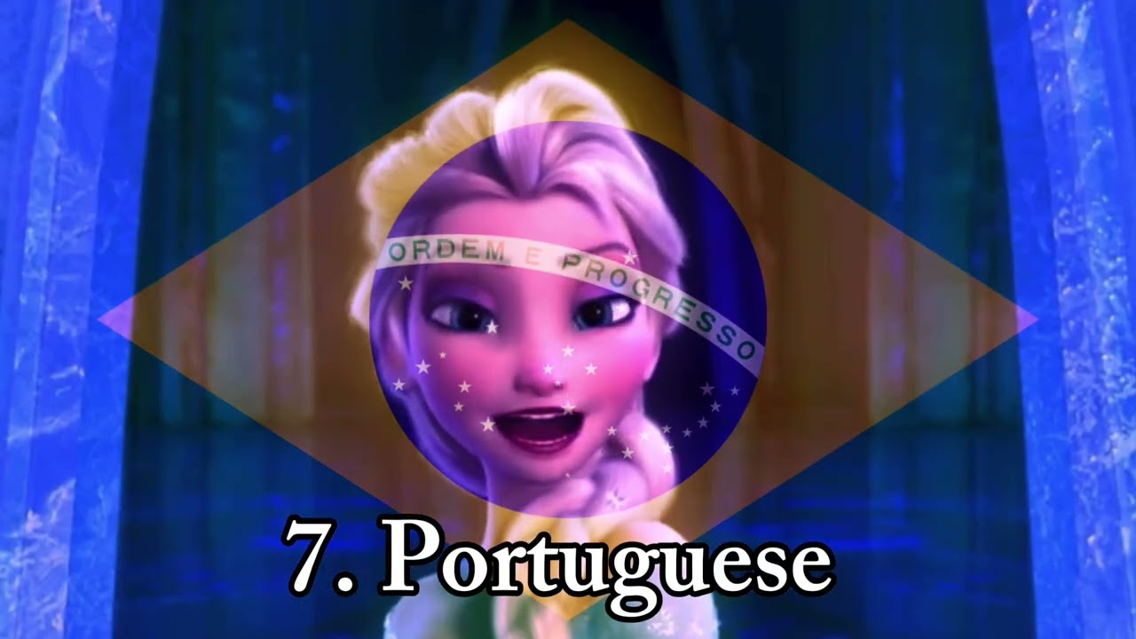 Frozen|Let It Go|Top 14 most spoken languages