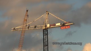 Tower Crane Assembly Time Lapse (No Audio)