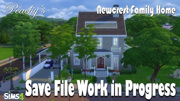 SIMS 4 - NEWCREST - SAVE FILE IN PROGRESS