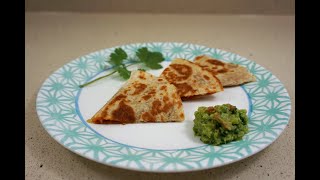 Vegetable & Cheese Quesadilla | वेजिटेबल & चीस Quesadilla - मेक्सिकन किड्स स्पेशल रेसिपी