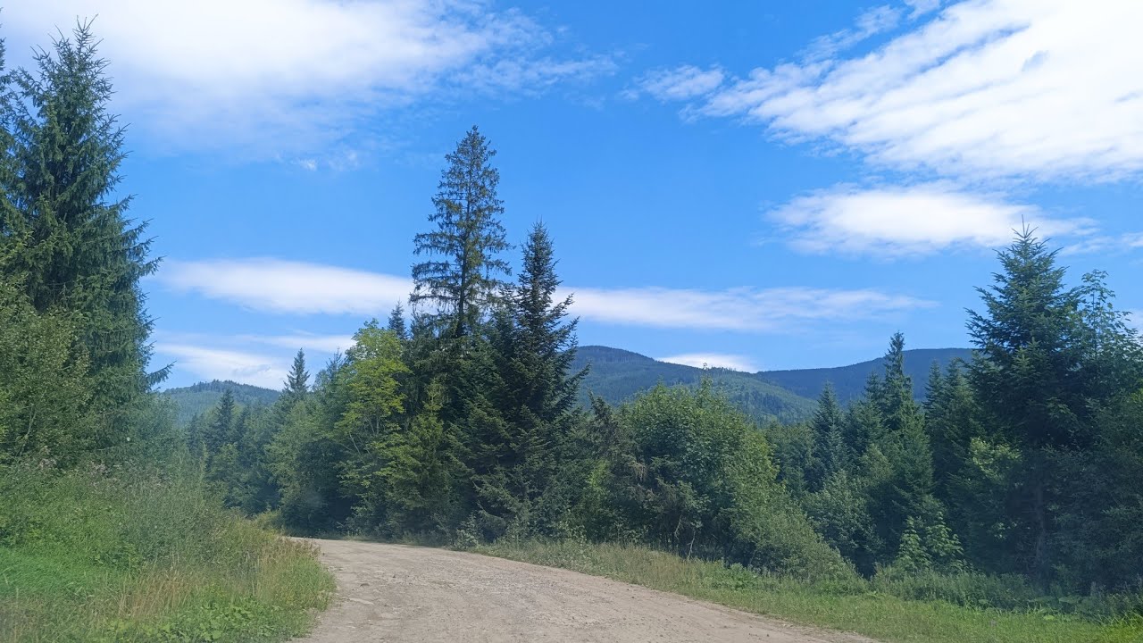 Бескиди. Безіменне озеро. Краса Карпат.