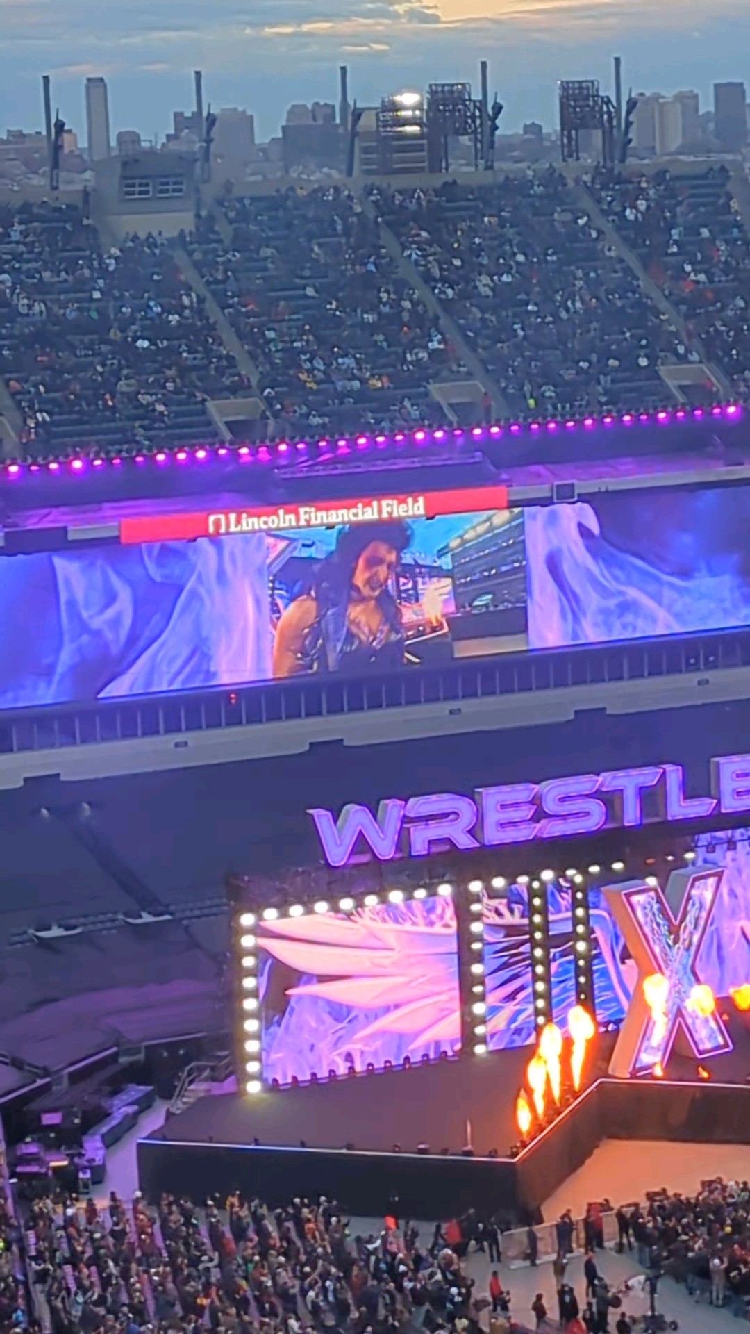Rhea Ripley wrestlemania 40 entrance LIVE