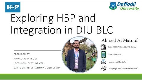 Exploring H5P Contents