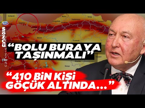 Prof. Dr. Ahmet Ercan'dan Bolu Depremi Sonrası Son Dakika İstanbul Depremi Açıklaması!