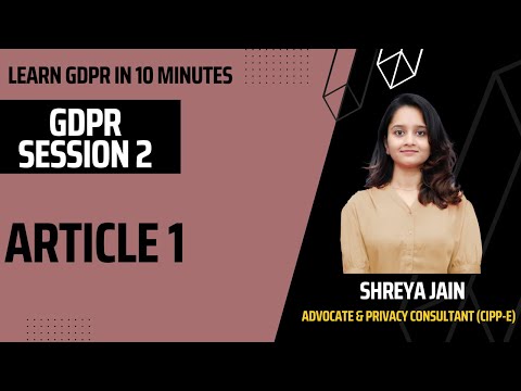 Learn GDPR in