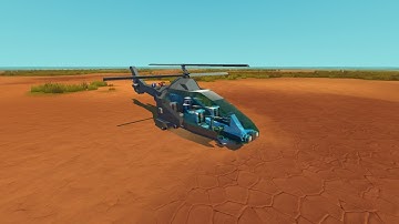 Scrap Mechanic | HX50 prototype helicopter | Ep5