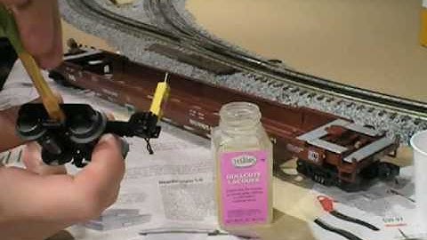 Weathering an O-Scale Freight Car & More - Part 1 of 4