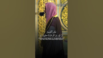 ﴿وَداعِيًا إِلَى اللَّهِ بِإِذنِهِ وَسِراجًا مُنيرًا﴾ ﷺ | تلاوة بهيّة لفضيلة الشيخ #أحمد_بن_طالب