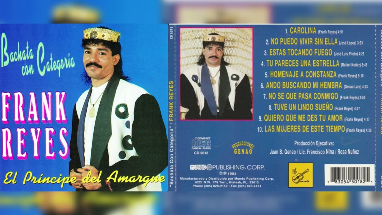 Frank Reyes - Bachata con categoría Album