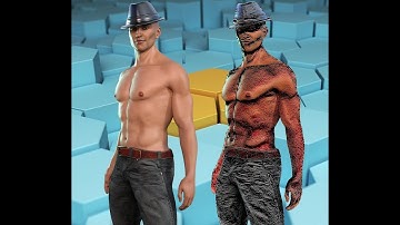 Photoshop Tutorial - How to transform a photograph into statue silver effects by photoshop.