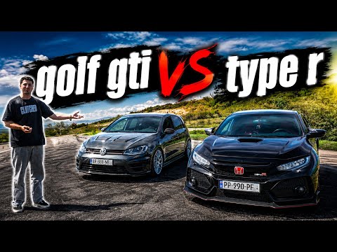 Honda Civic Type R vs VW Golf GTI - საუკეთესო წინა წამყვანები ტრეკისთვის?!