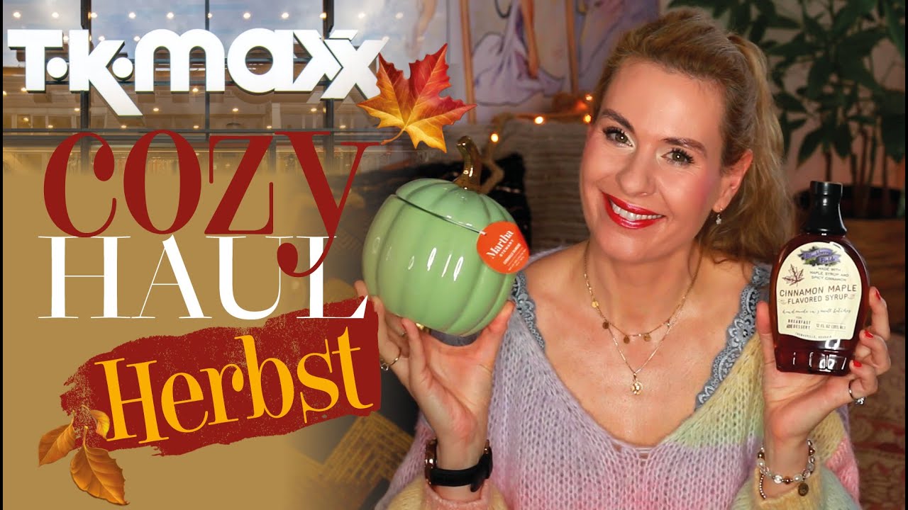 TK Maxx HAUL PERFEKT für den Herbst KERZEN Leckereien Dekoration I