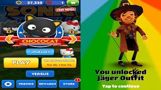 Sonic Dash - Chococat VS Subway Surfers - Mike Jager Outfit | Double iOS Android Gameplay screenshot 5