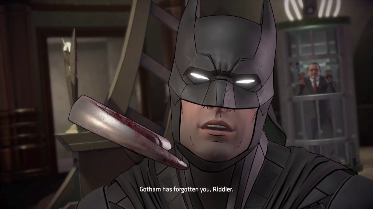 TellTale Fight Scenes #52 Batman Vs. Riddler - YouTube