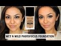 Wet N Wild Photofocus Foundation First Impression - TrinaDuhra