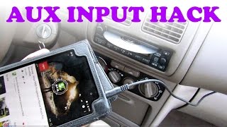 Aux Input CD Stereo Hack