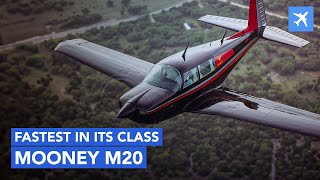 Mooney M20 - Fastest Single Engine Piston Plane! Review, History, Specs and Costs