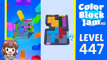 Color Block Jam Level 447 Solution Walkthrough