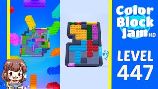 Color Block Jam Level 447 Solution Walkthrough