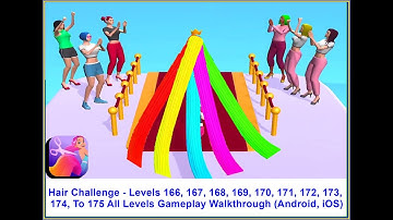 Hair Challenge - Levels 166 To 175 All Levels Gameplay Walkthrough (Android, iOS)