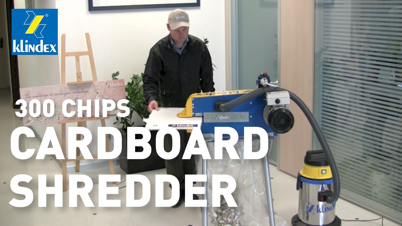 EDWARD 300 CHIPS | Industrial Cardboard Shredders - Recycling is better, faster and economic!