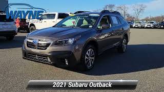 Certified 2021 Subaru Outback Premium, Pompton Plains, NJ U15814 Wayne Subaru Wayne Nj