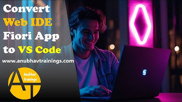 How to convert Fiori/UI5 projects from WebIDE to VS Code, BAS tool with SAP UI5 tooling support