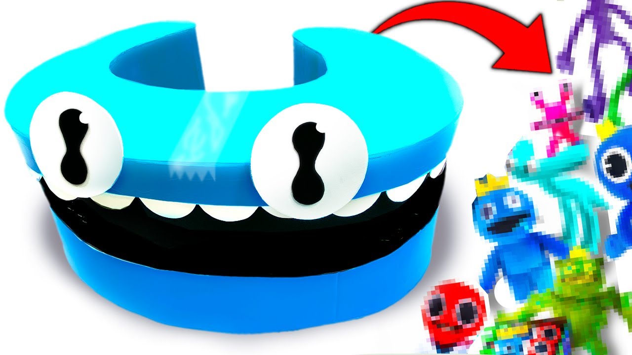 Caja Misteriosa de CYAN Rainbow Friends | Minifiguras Legos y Crafts