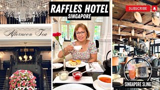 Royal Tea Time at Raffles Hotel: Where Crazy Rich Asians and Queens Unwind | Luxury vintage shopping