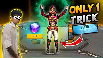 NEW DIAMOND ROYALE BUNDLE 1 SPIN TRICK | FREE FIRE NEW EVENT |MR.NUTCRACKER BUNDLE -GARENA FREE FIRE