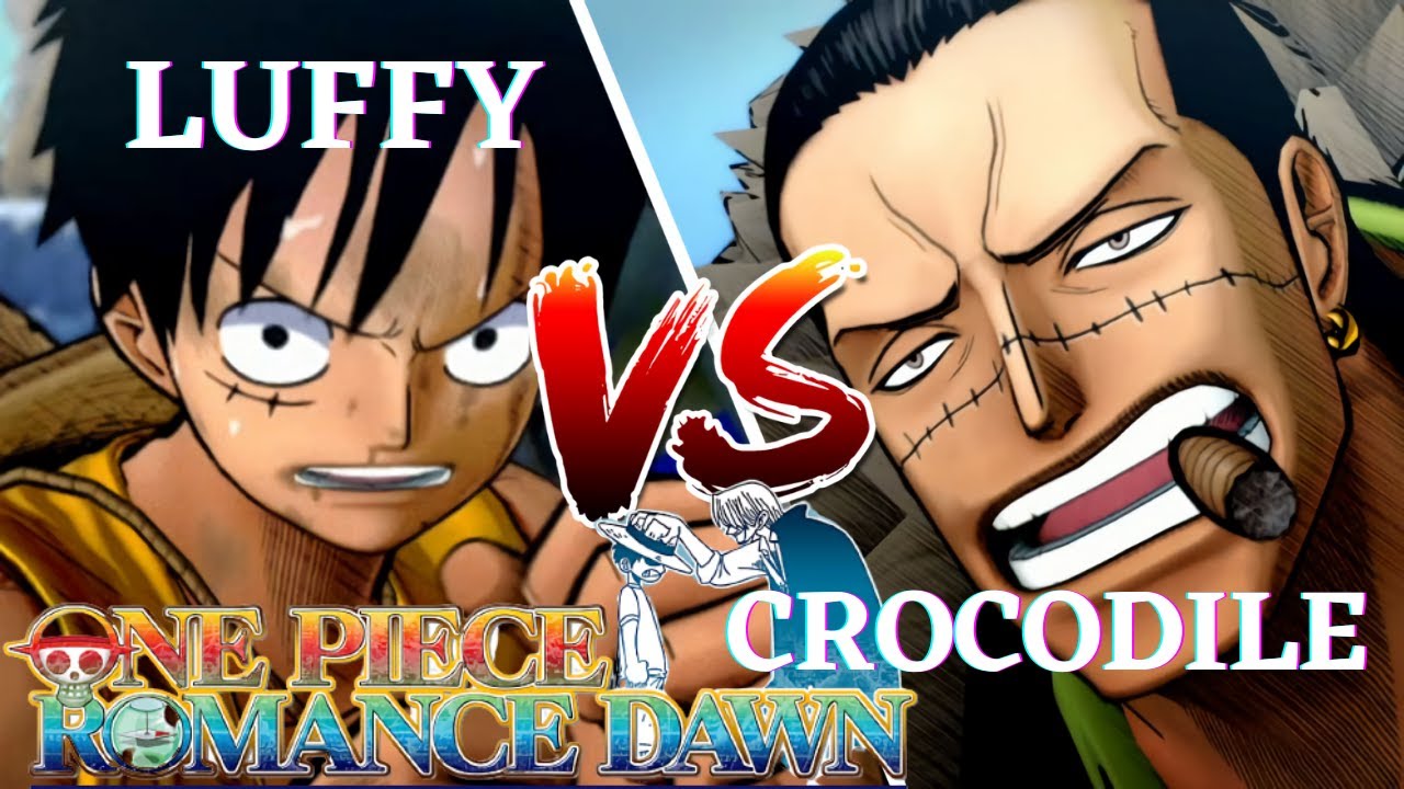 LUFFY VS CROCODILE Arc Alabasta One Piece Romance Down Gameplay 12