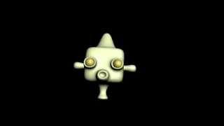 3D Max - alien face test .avi