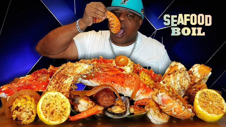 Seafood Boil | Seafood Boil Mukbang 먹방