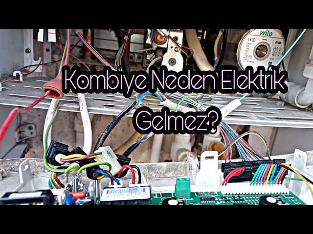 Kombiye Neden Elektrik Gelmez ? Kombiye Neden Elektrik Gelmez ? Kombi  Tamiri İzmir - YouTube