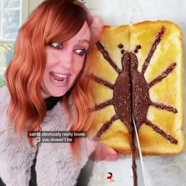 It had been so long between filming, i forgot Geraldine’s voice and had to improvise and make