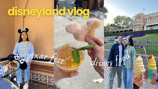 DISNEYLAND VLOG - pixar fest, disney food, new summer items 💙💛