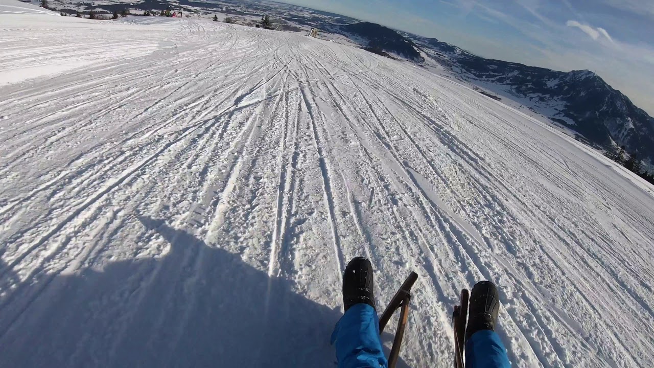 🛷 Rodeln Allgäu am Mittagberg! 🚀 57 km/h im Allgäu 👻 Erlebe die schönste Rodelbahn im #allgäu  🧹