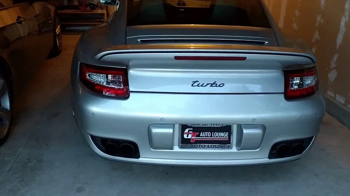 Porsche 997 Turbo Cold Start. Catless X-pipe Speedtech Exhaust.