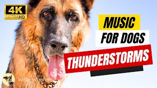 Soothing Melodies: Music to Calm Down Dogs During Thunderstorms ?️ Witty Woofers