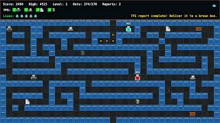 Boss-Man Office Space inspired game demo for SpriteKit game for Mac