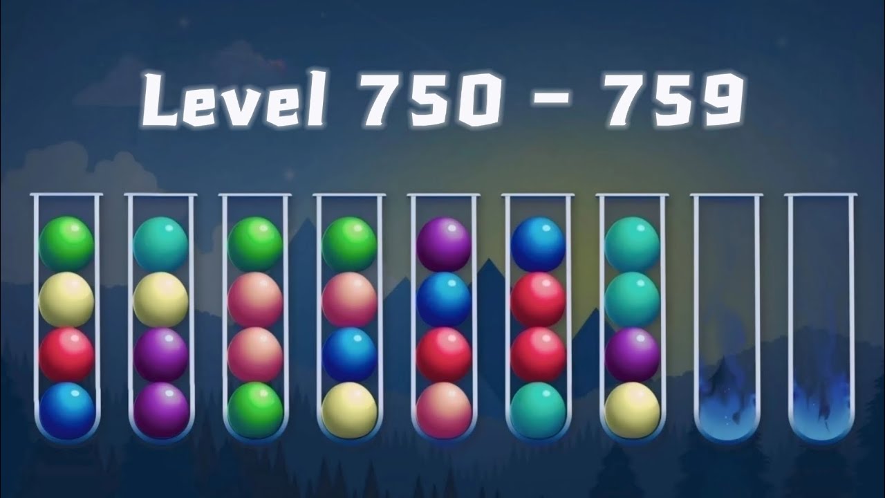 Color. Sort 795 Puzzle Ball Sort - Color Tube Puzzle | Level 750 - 759 - YouTube
